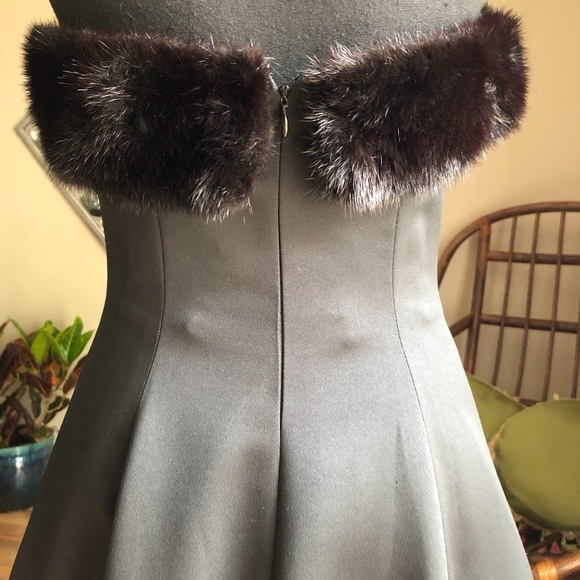 Vintage Victor Costa for Nahdree Strapless Gown 4 - Picture 6 of 10